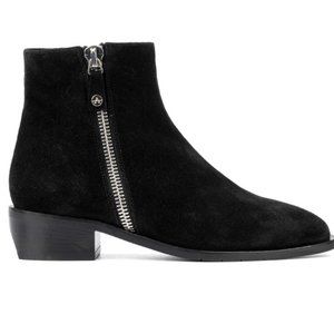 AQUATALIA, FELICE, BLACK SUEDE BOOTS, SIZE 10  *NEW*